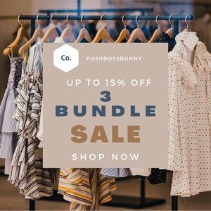 3 Bundle Sale 15% off!💖